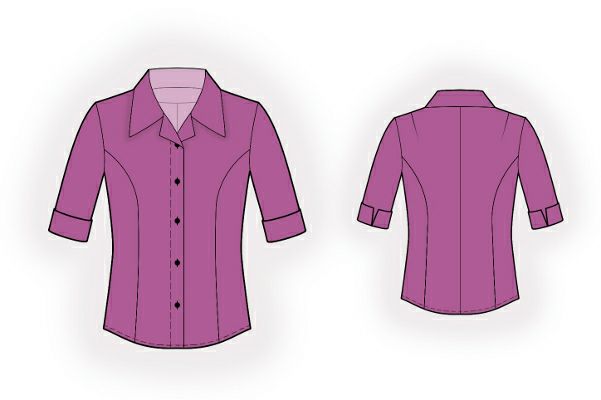 Мода 2012 блузки выкройки